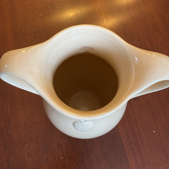 Ceramic Vase With Pineapple Embossed on each side. Never Used. - Picture 4 of 5